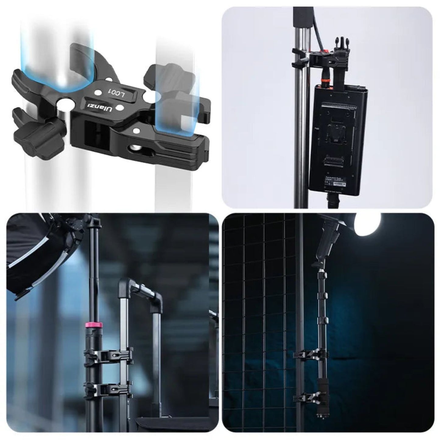 Ulanzi-LC01-Super-Clamp-Mount-for-Light-Stand-Online-Buy-India_5 - Hey Jimmy