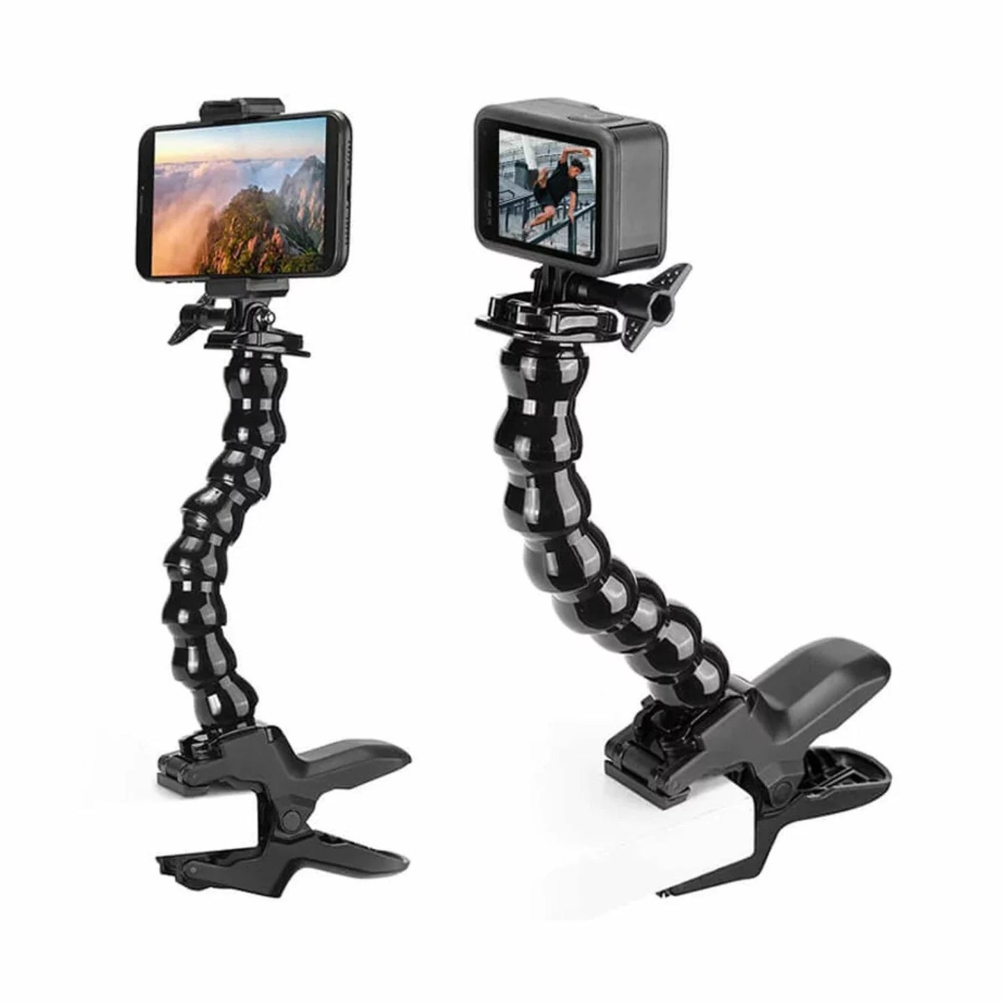 Ulanzi-MP-4-Phone-Clamp-Mount-Flexible-Gooseneck-with-Clamp-Online-Buy-India_2 - Hey Jimmy