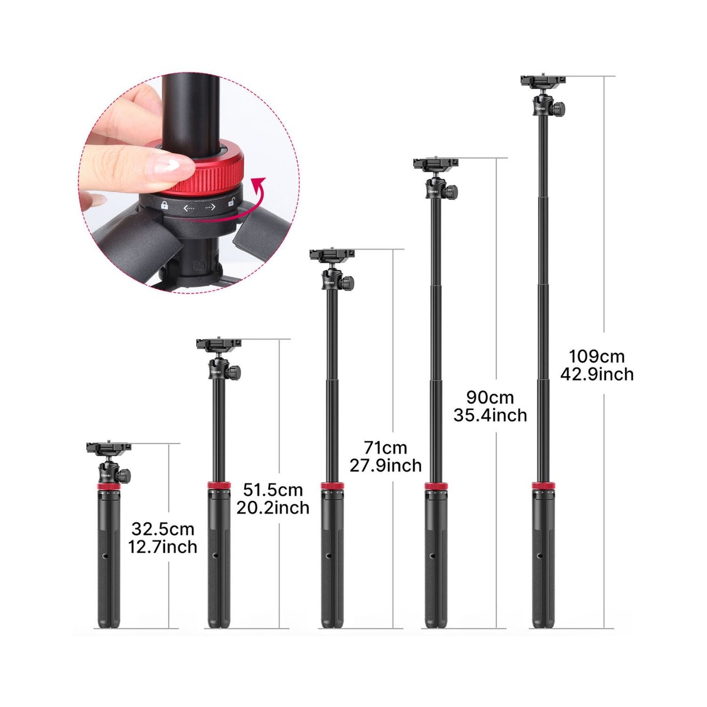 Ulanzi-MT-44-Extendable-Vlog-Tripod-Online-Buy-Mumbai-India_5 - Hey Jimmy