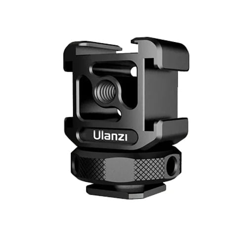 Ulanzi-PT-12-Triple-Cold-Shoe-Mount-Online-Buy-Mumbai-India-1 - Hey Jimmy