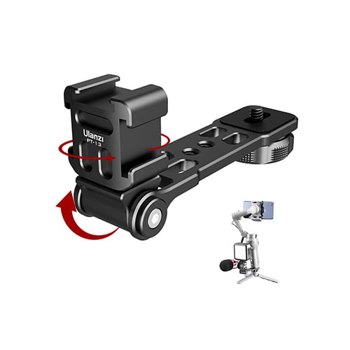 Ulanzi-PT-13-Triple-Cold-Shoe-Mount-Plate-Bracket-Online-Buy-Mumbai-India-1 - Hey Jimmy