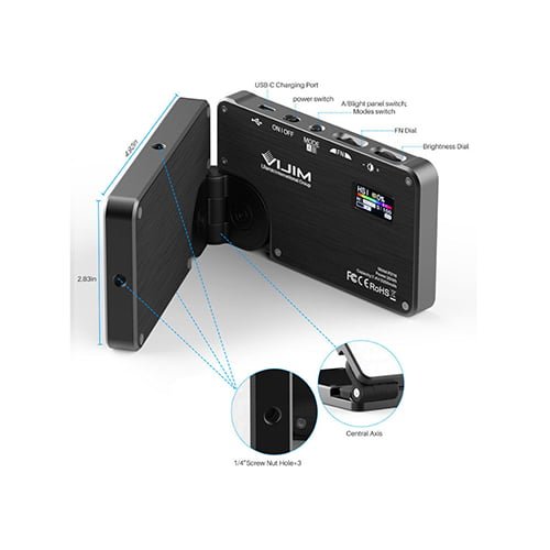 Ulanzi-Vijim-R316-Folding-RGB-LED-Light-Online-Buy-Mumbai-India-4 - Hey Jimmy