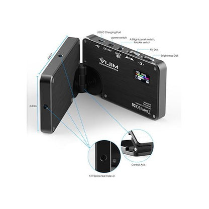 Ulanzi-Vijim-R316-Folding-RGB-LED-Light-Online-Buy-Mumbai-India-4 - Hey Jimmy