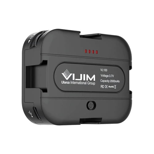 Ulanzi-Vijim-VL100C-Pocket-LED-Video-Light-Online-Buy-Mumbai-India-1 - Hey Jimmy