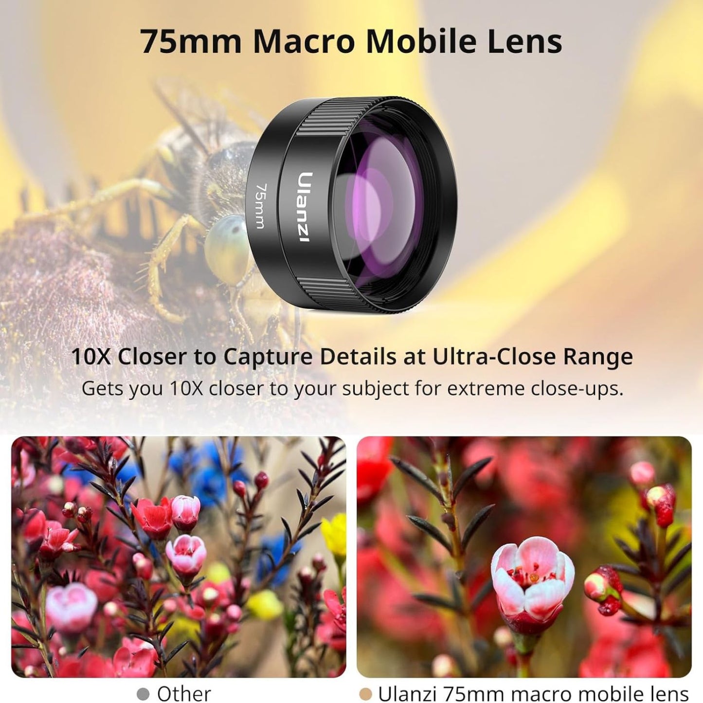 Ulanzi CL-003 75mm HD Macro Lens