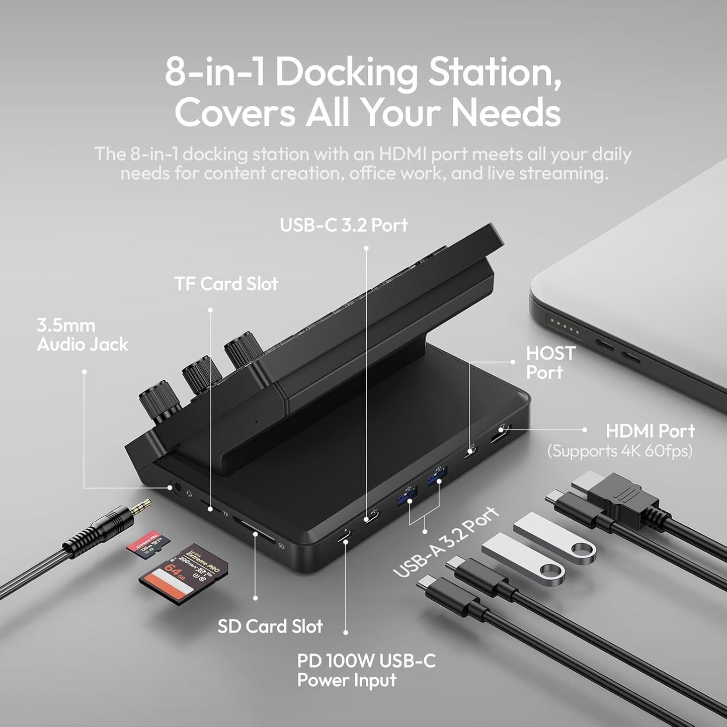 Ulanzi D200X 8-in-1 Creator Control Hub
