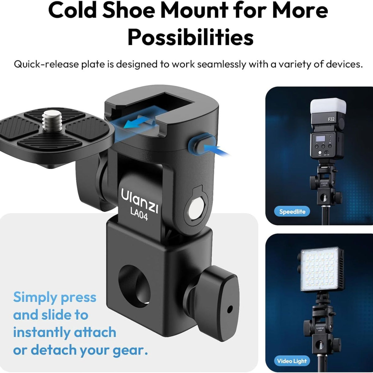 Ulanzi LA04 Light Stand Adapter