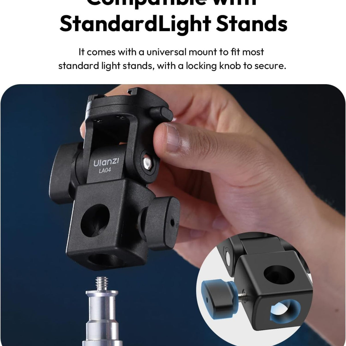 Ulanzi LA04 Light Stand Adapter