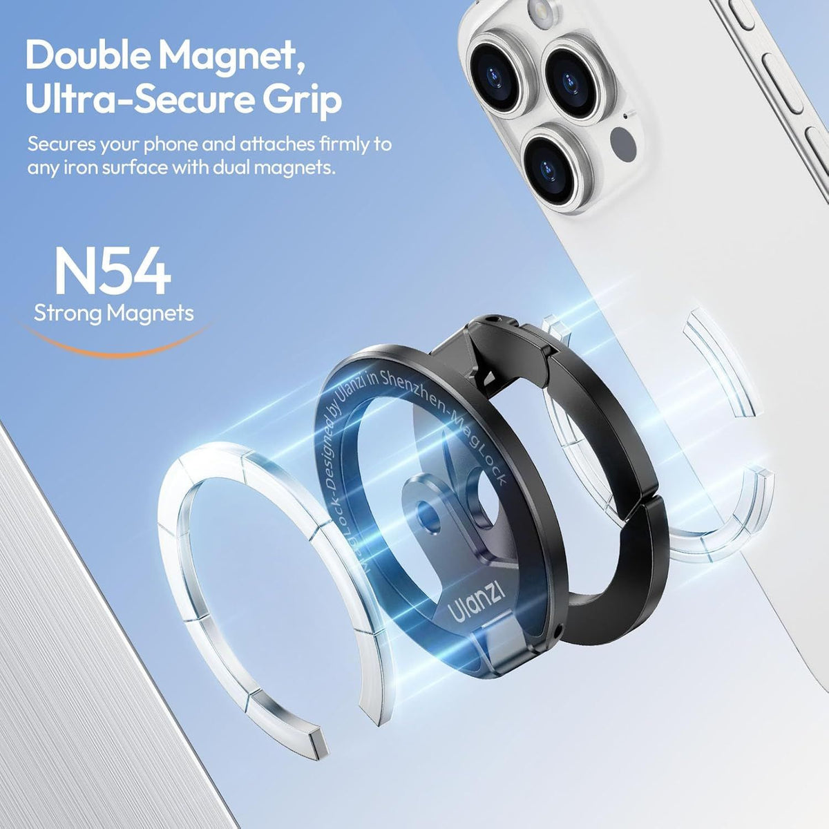 Ulanzi MA02 Magnetic Gym Phone Holder