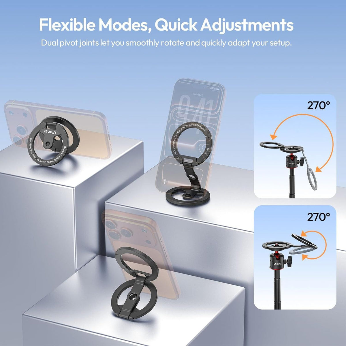 Ulanzi MA02 Magnetic Gym Phone Holder