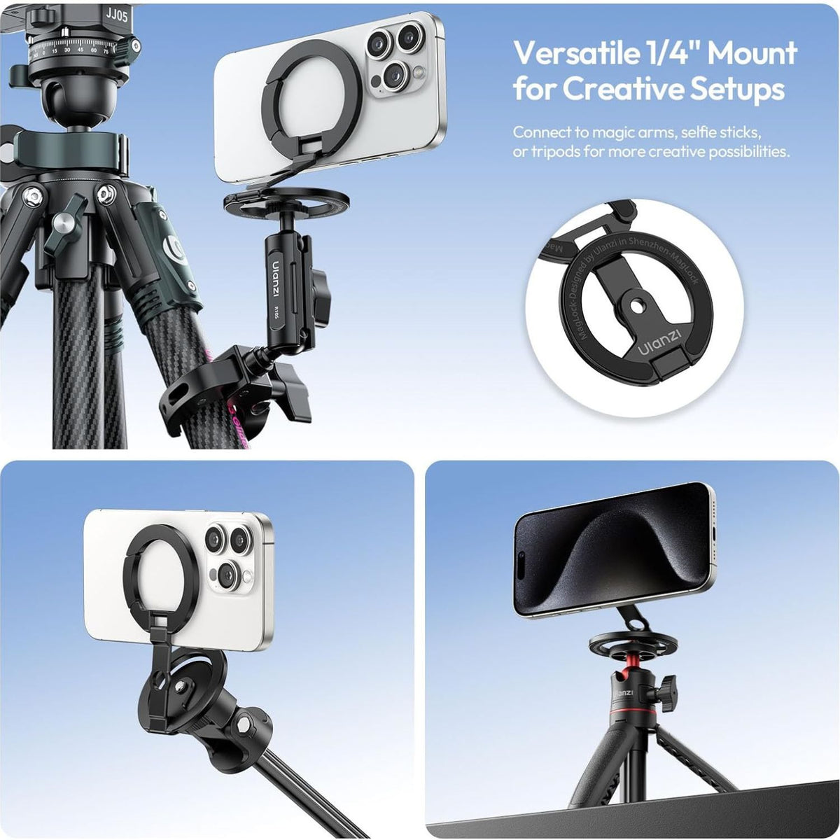 Ulanzi MA02 Magnetic Gym Phone Holder