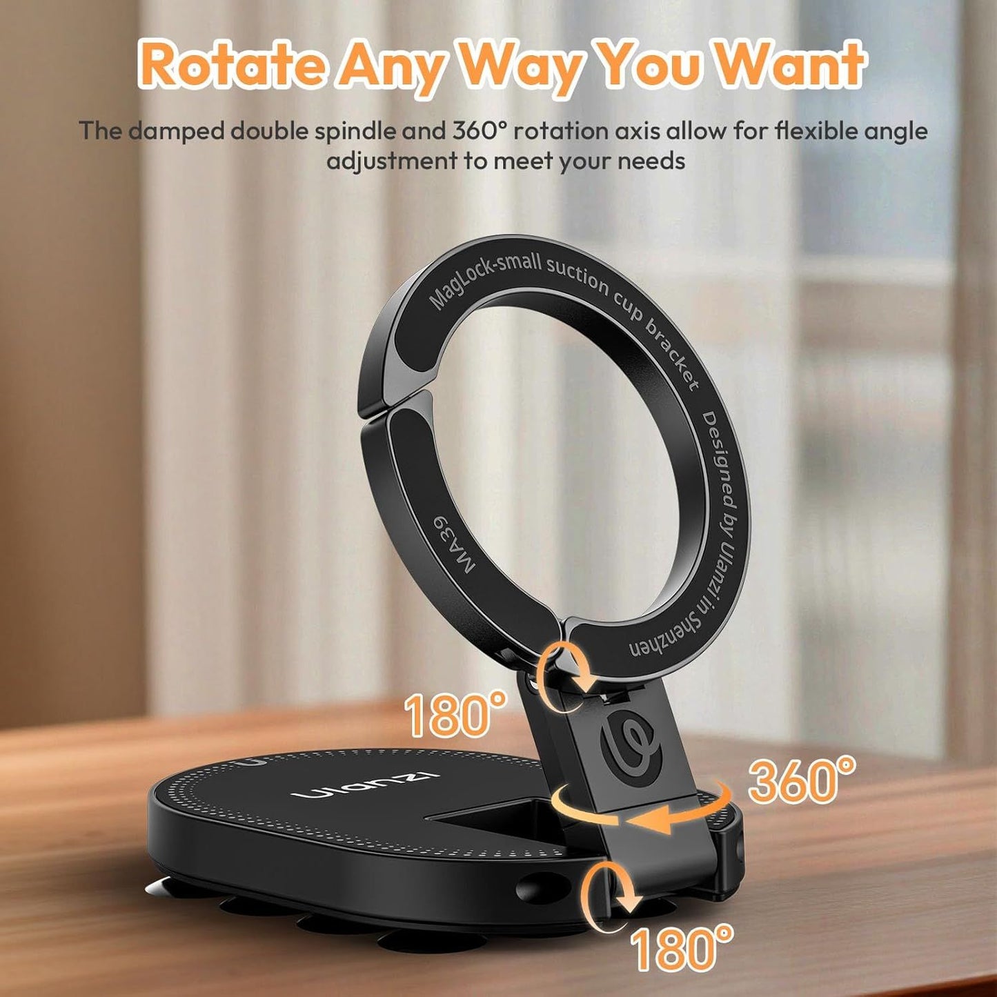 Ulanzi MA39 MagLock Small Suction Cup Bracket