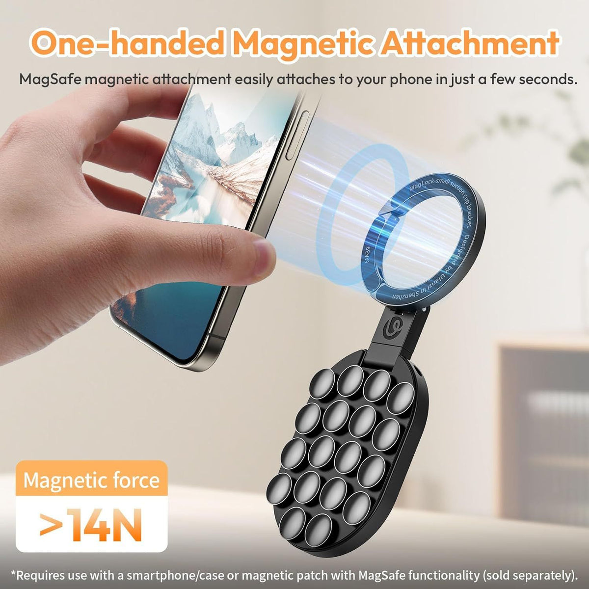 Ulanzi MA39 MagLock Small Suction Cup Bracket