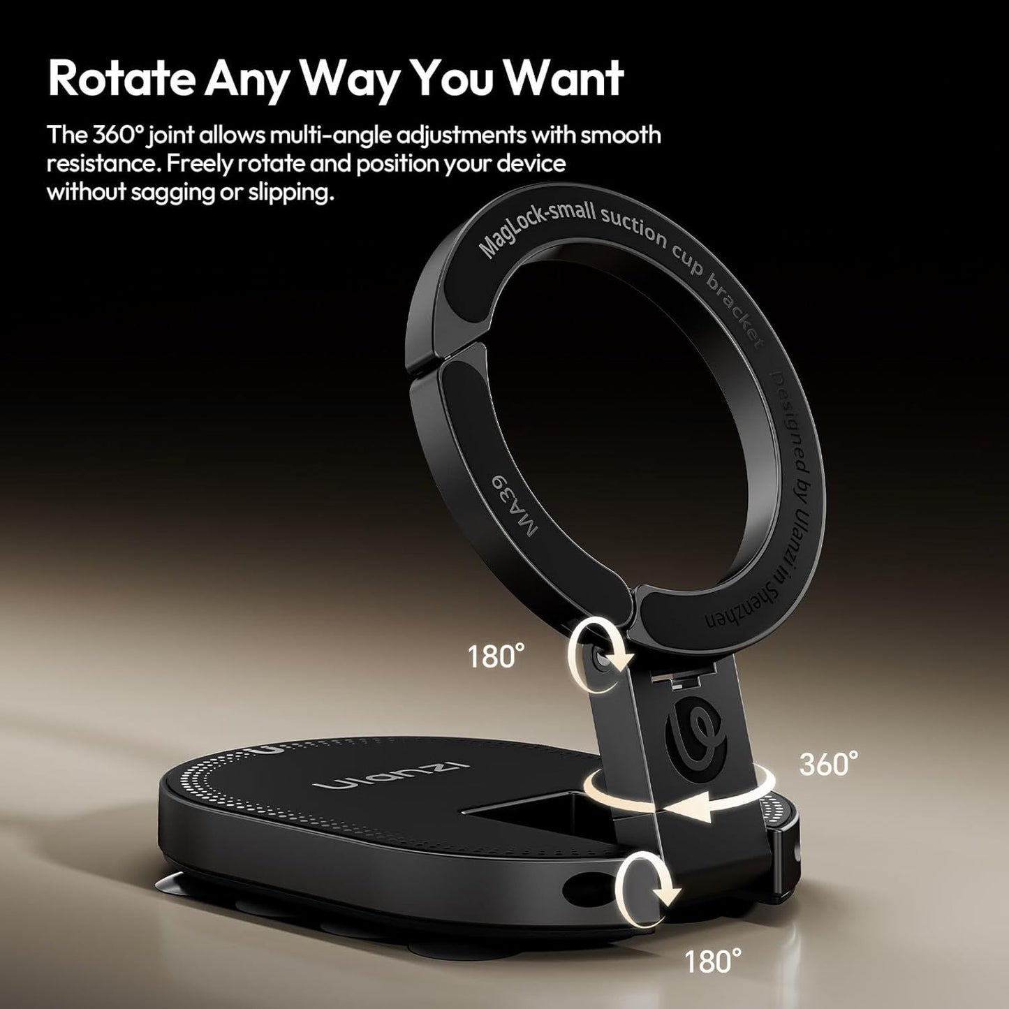 Ulanzi MA39 MagLock Small Suction Cup Bracket