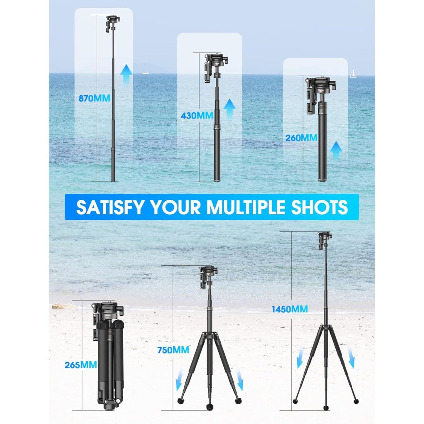 Ulanzi MT-63 Portable Mini Tripod