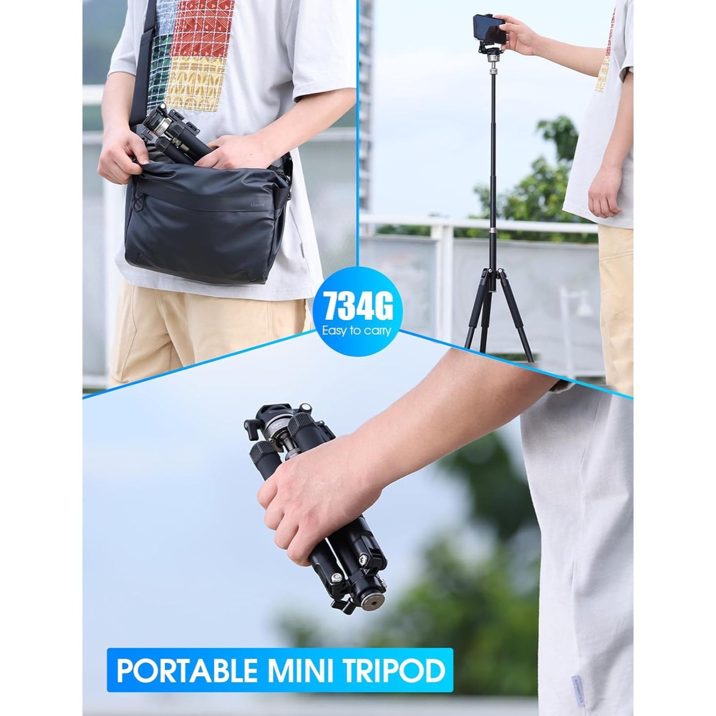 Ulanzi MT-63 Portable Mini Tripod