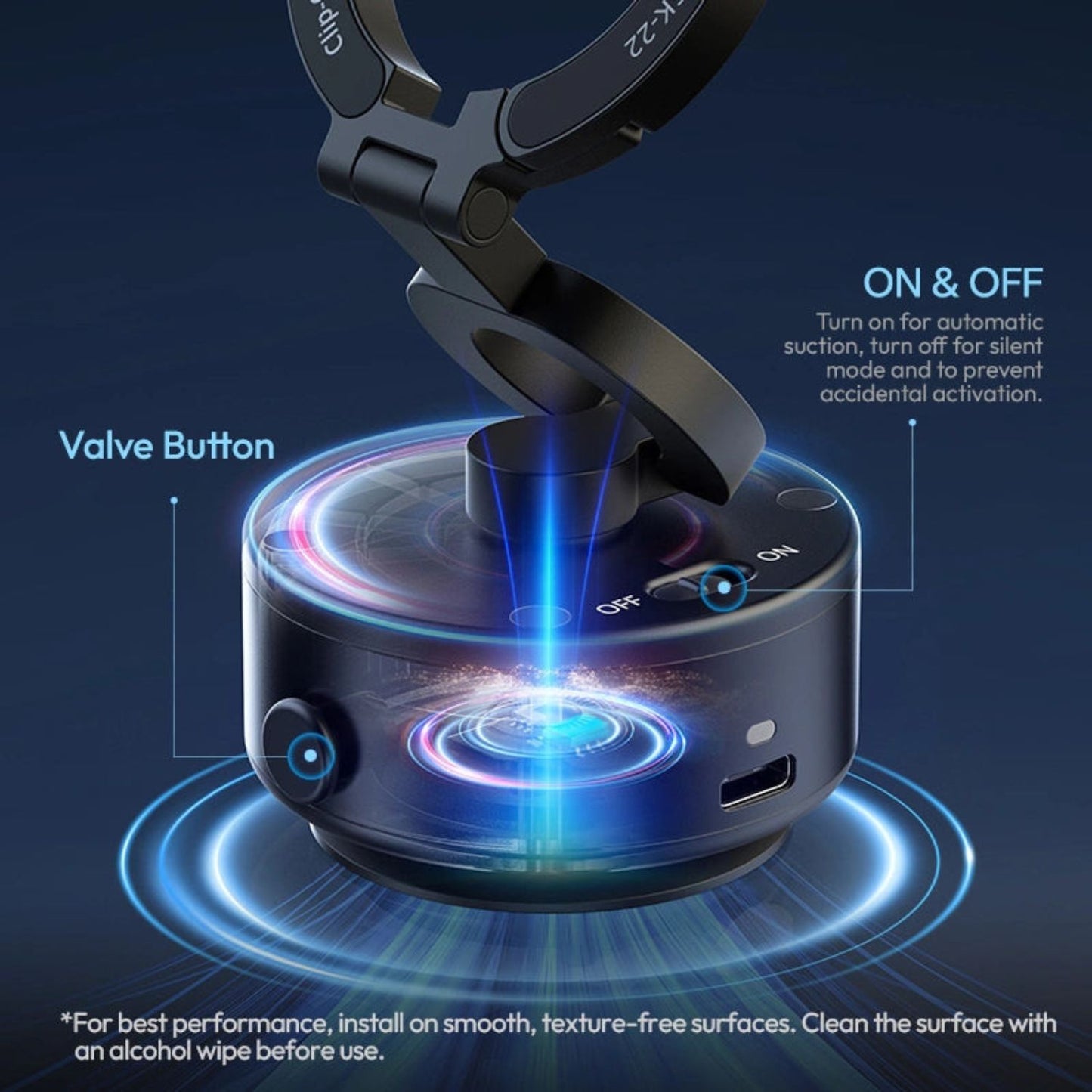 Ulanzi SK-22 Electric Suction MagMount