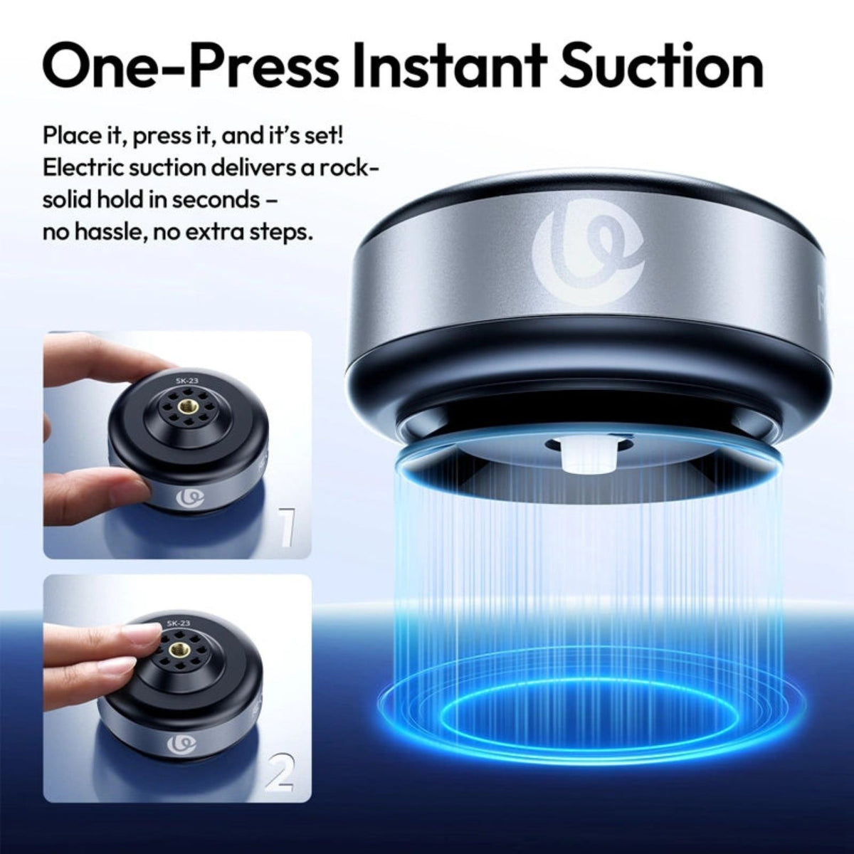 Ulanzi SK-23 Electric Suction Cup Mount