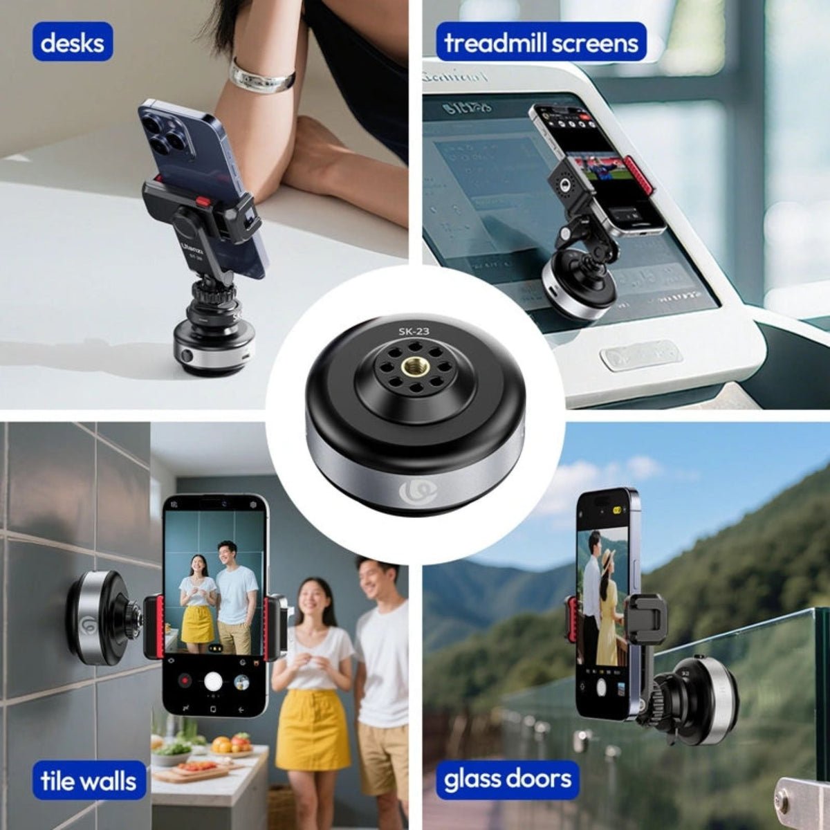 Ulanzi SK-23 Electric Suction Cup Mount