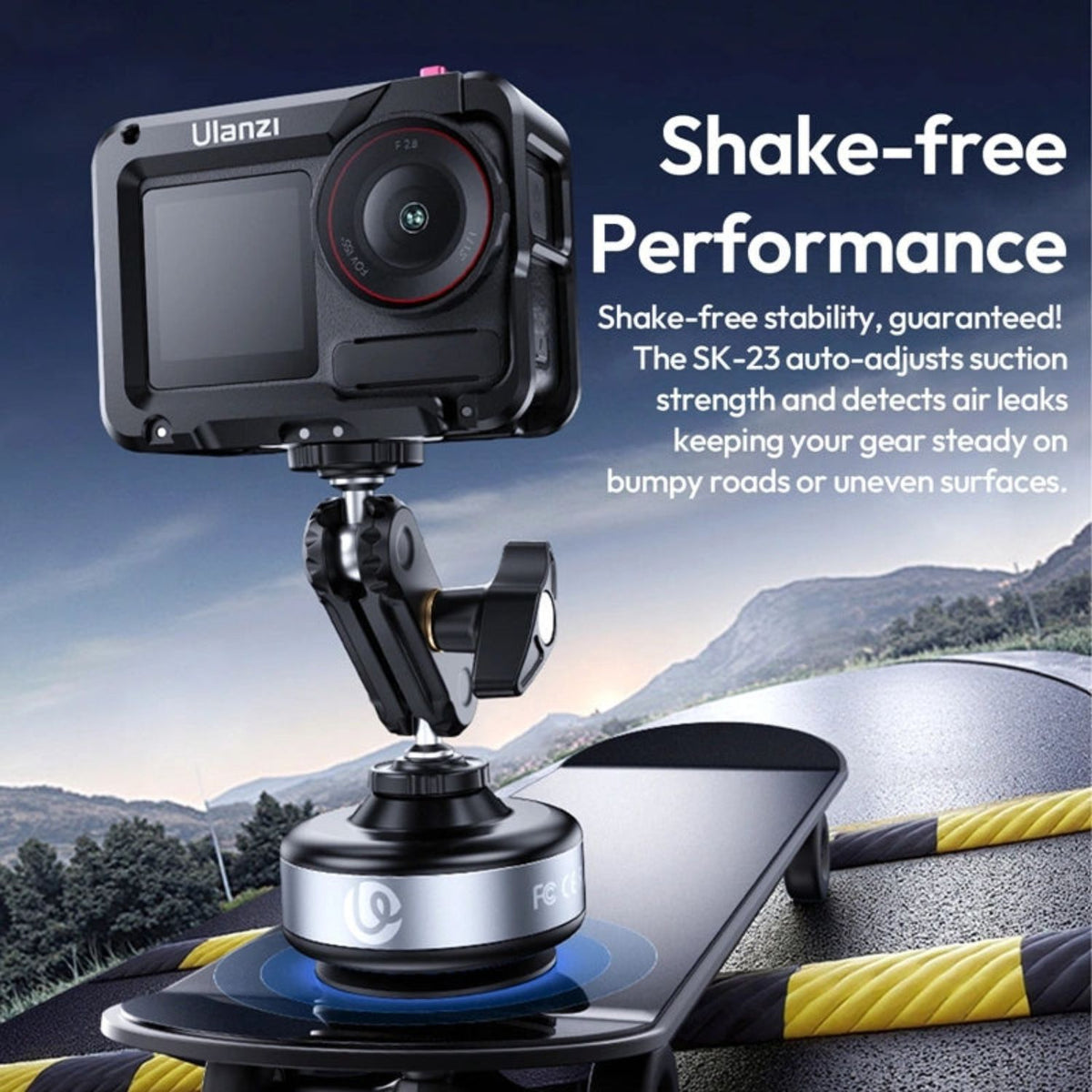 Ulanzi SK-23 Electric Suction Cup Mount