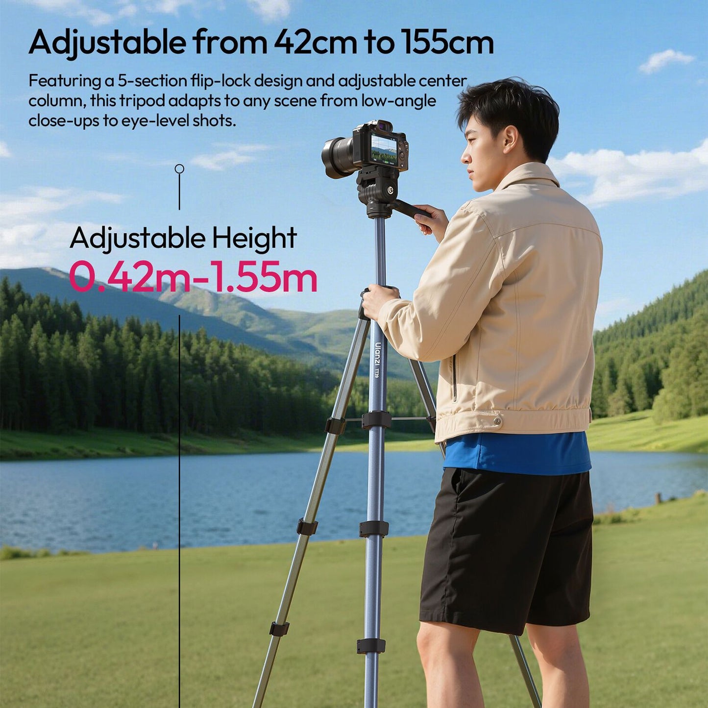 Ulanzi TT39 Video Tripod