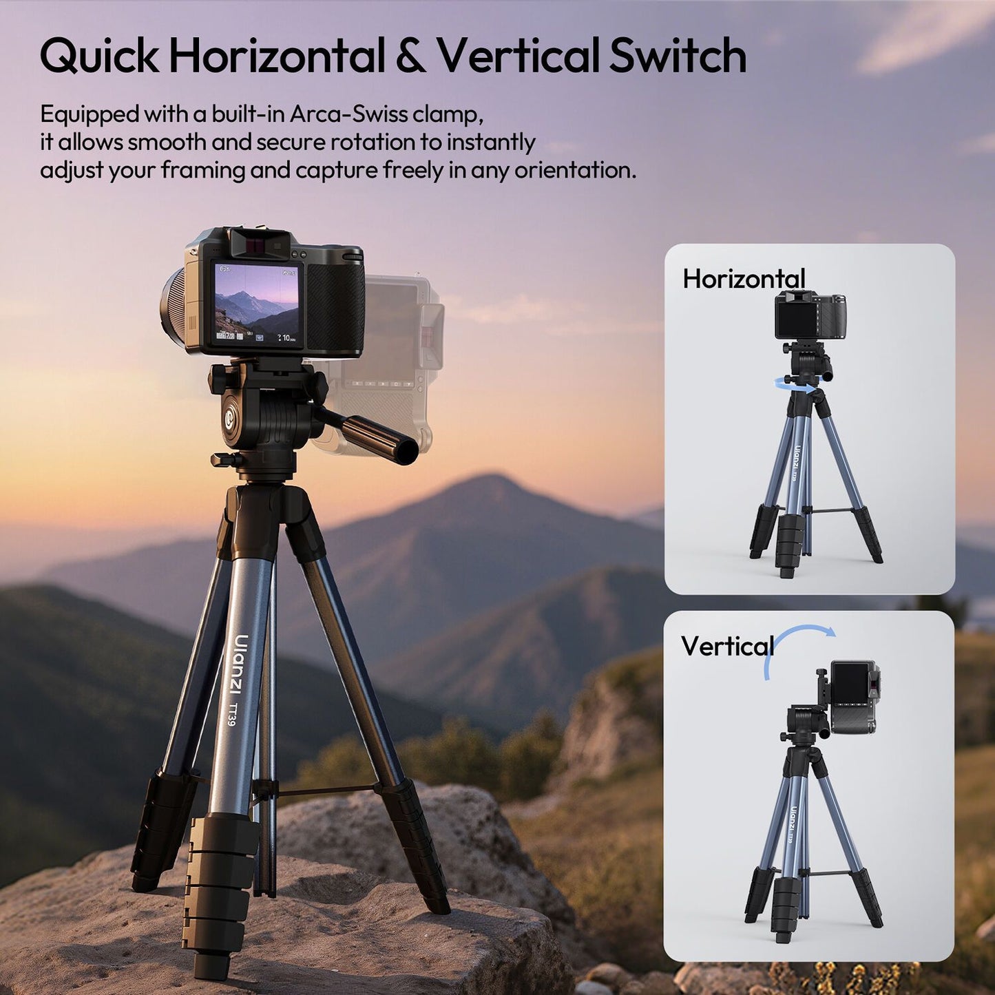 Ulanzi TT39 Video Tripod