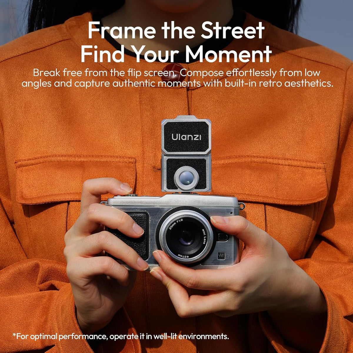 Ulanzi VF01 28mm Waist-Level Viewfinder