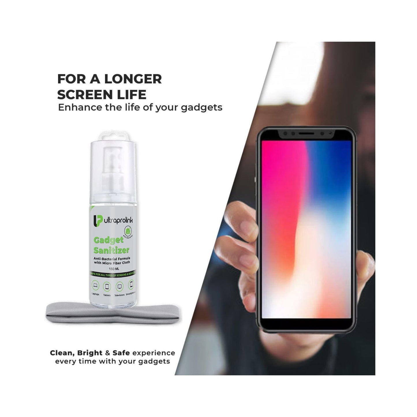 Ultraprolink-Gadget-Sanitizer-150ml-Online-Buy-Mumbai-India_4 - Hey Jimmy