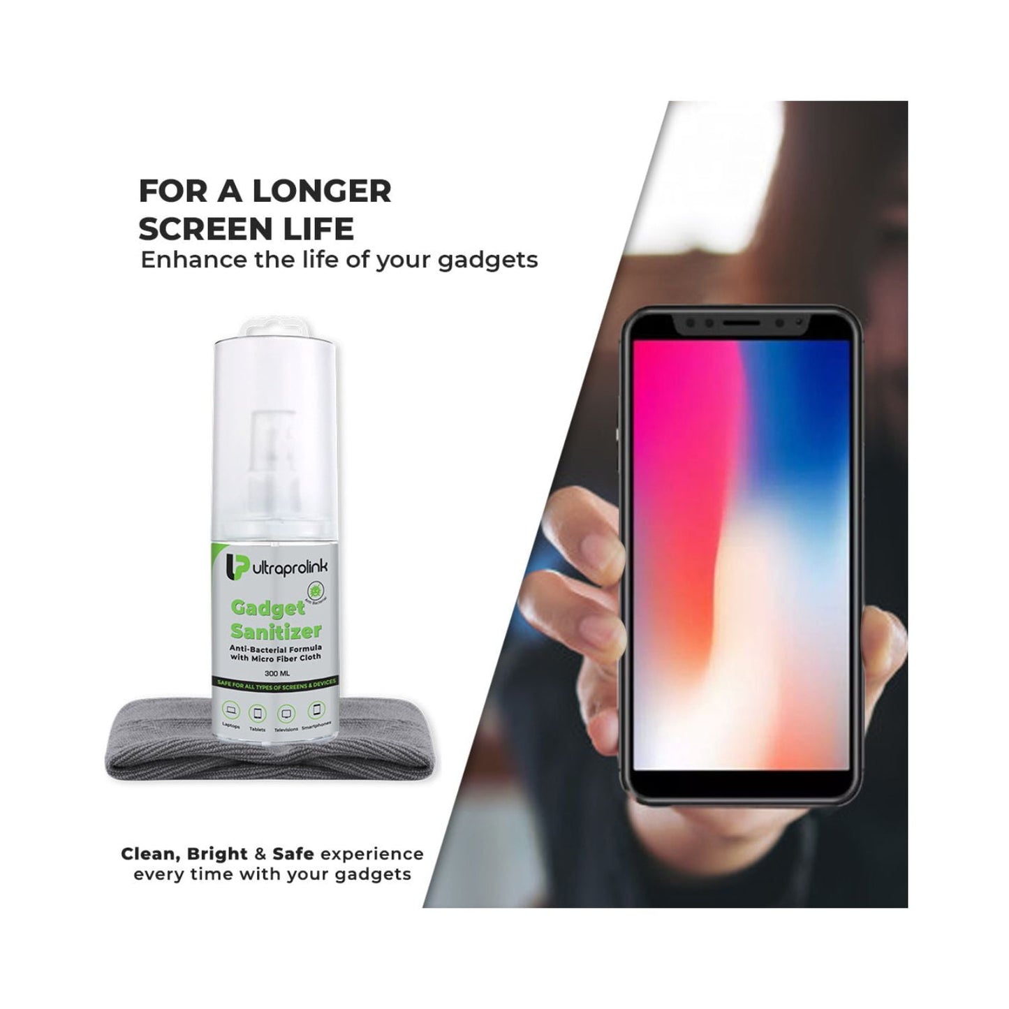 Ultraprolink-Gadget-Sanitizer-300ml-Online-Buy-Mumbai-India_4 - Hey Jimmy