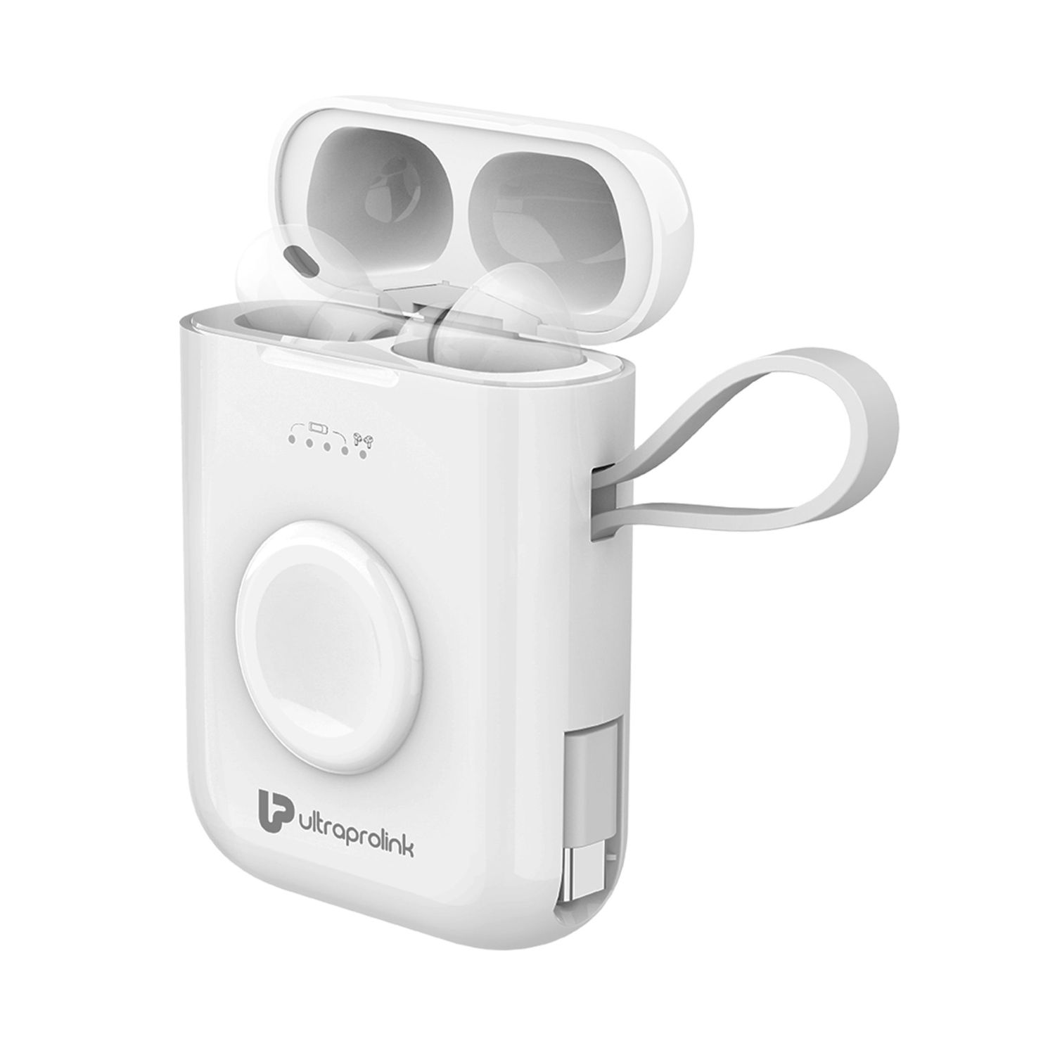 Ultraprolink-Juice-Up-QuadPod-4-in-1-PowerBank-for-iPhone-Pods-Pro-Online-Buy-India - Hey Jimmy