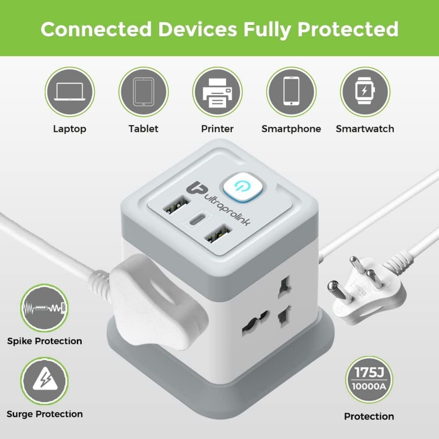 Ultraprolink-Power-Qube-4-Socket-Surge-Protector-3-USB-PD20W-Hub-Online-Buy-Mumbai-India_3 - Hey Jimmy