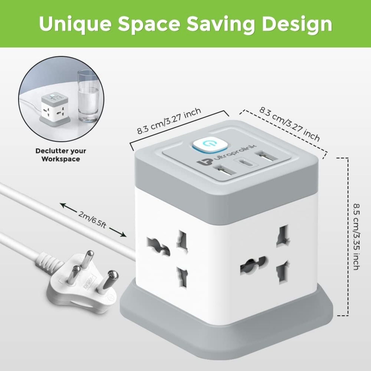 Ultraprolink-Power-Qube-4-Socket-Surge-Protector-3-USB-PD20W-Hub-Online-Buy-Mumbai-India_4 - Hey Jimmy