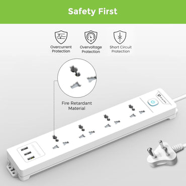 Ultraprolink-Surge-Shield-With-4-Sockets-and-3-USB-Ports-Online-Buy-Mumbai-India_1 - Hey Jimmy