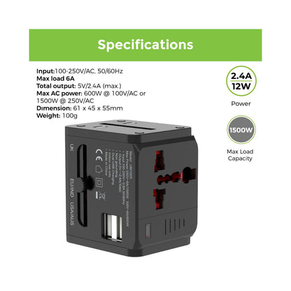 Ultraprolink-World-Travel-Adapter-with-Dual-USB-2.4A-12W-Online-Buy-Mumbai-India_5 - Hey Jimmy