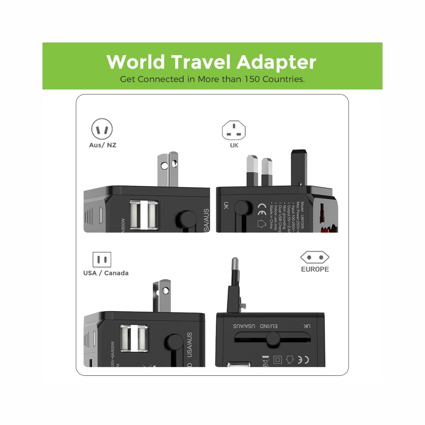 Ultraprolink-World-Travel-Adapter-with-Dual-USB-2.4A-12W-Online-Buy-Mumbai-India_8 - Hey Jimmy
