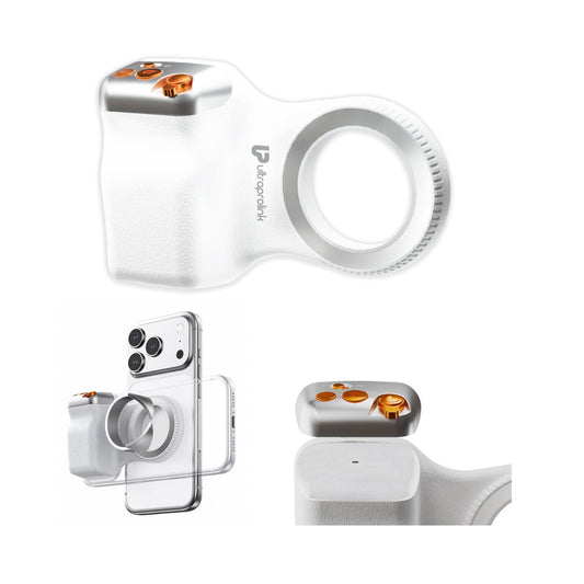 Ultraprolink Snap-Z Grip Magnetic Phone Camera Grip with Detachable Bluetooth Shutter