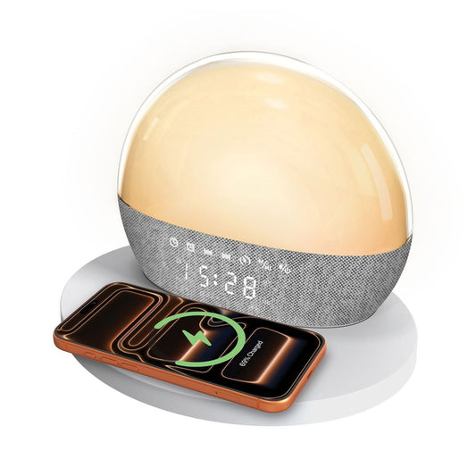 Vaku Luxos 3-in-1 SOUNDNEST Bluetooth Speaker with 15W Wireless Charger