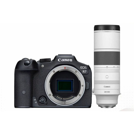 Wildlife Kit: Canon EOS R7 Body + RF 200-800mm IS USM Lens Bundle