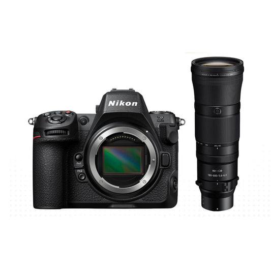Wildlife Kit: Nikon Z8 Body + Nikkor Z 180-600mm VR Lens Bundle