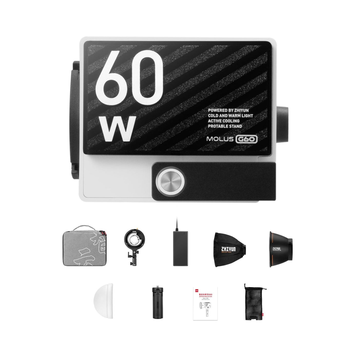 Zhiyun-Tech-MOLUS-G60-Bi-Color-Pocket-COB-Monolight-Combo_8261ff12-bd43-4267-a30e-c483ae6f09e0 - Hey Jimmy