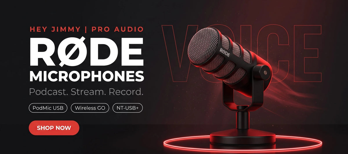 RØDE PodMic USB microphone for podcast, streaming and recording at Hey Jimmy India