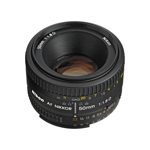 Nikon AF NIKKOR 50mm F1.8D Lens