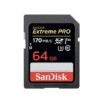 SanDisk 64GB Extreme PRO SDXC UHS-I Memory Card (170MB/s)
