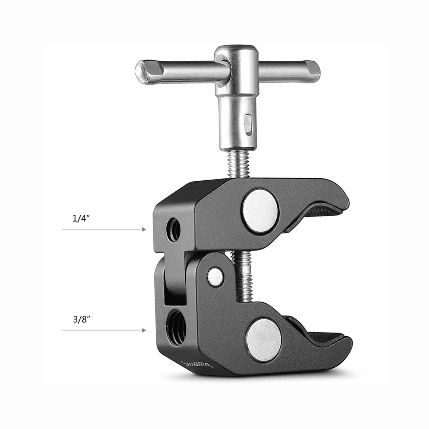 SmallRig 2058 Super Clamp with 1/4" and 3/8" Thread (2 Pack)