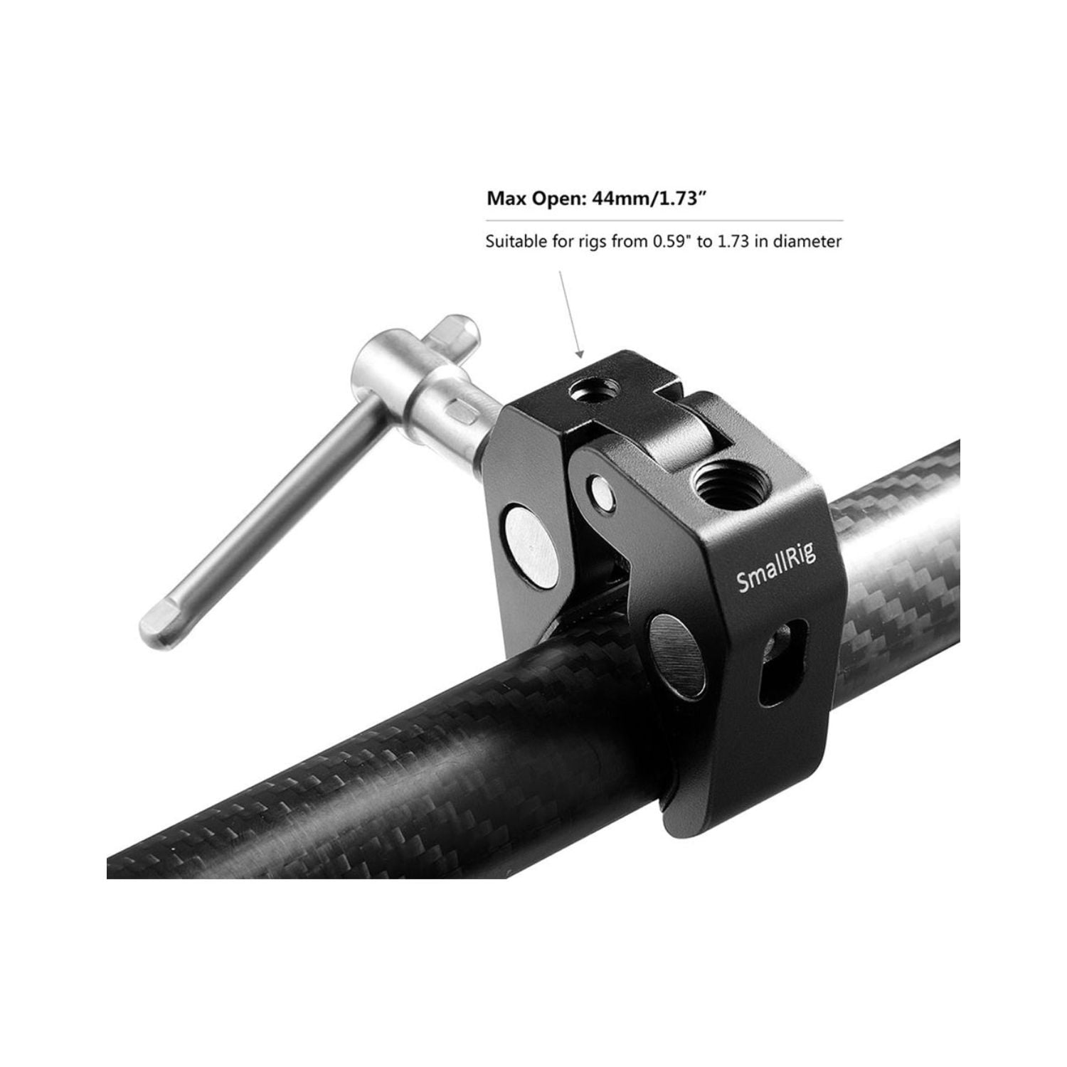 SmallRig 2058 Super Clamp with 1/4" and 3/8" Thread (2 Pack)