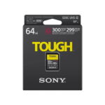 Sony 64GB SDXC Tough UHS-II SF-G64T Memory Card (300MB/s)