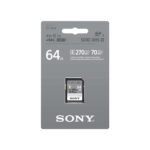 Sony 64GB SF-E Series UHS-II SDXC Memory Card (270MB/s)