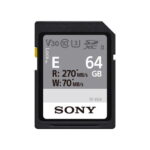 Sony 64GB SF-E Series UHS-II SDXC Memory Card (270MB/s)