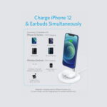 Anker PowerWave Magnetic 2-in-1 Wireless Charging Stand Lite