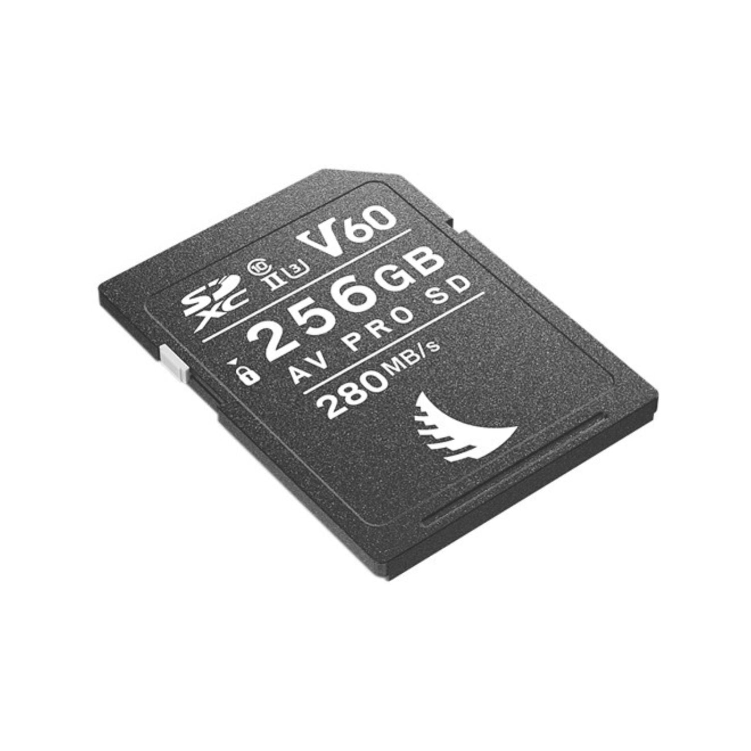 AngelBird 256GB V60 AV Pro SD MK2 UHS-II Memory Card (280MB/s)